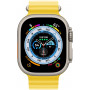 Smartwatch Apple Watch Ultra 49 mm GPS + Cellular tytan z paskiem Ocean w kolorze żółtym - MNHG3WB/A