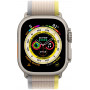 Smartwatch Apple Watch Ultra 49 mm GPS + Cellular tytan z opaską Trail w kolorze żółtym, beżowym - S, M - zdjęcie poglądowe 1
