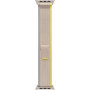 Smartwatch Apple Watch Ultra 49 mm GPS + Cellular tytan z opaską Trail w kolorze żółtym/beżowym - M/L - MQFU3WB/A