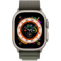 Smartwatch Apple Watch Ultra 49 mm GPS + Cellular tytan z opaską Alpine w kolorze zielonym - Small - zdjęcie poglądowe 1