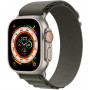 Smartwatch Apple Watch Ultra 49 mm GPS + Cellular tytan z opaską Alpine w kolorze zielonym - Medium - zdjęcie poglądowe 3