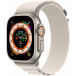 Smartwatch Apple Watch Ultra 49 mm GPS + Cellular MQFQ3WB/A - Biały, Kolor srebrny, Small, Tytan