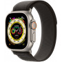 Smartwatch Apple Watch Ultra 49 mm GPS + Cellular tytan z opaską Trail w kolorze czarnym, szarym - S, M - zdjęcie poglądowe 3