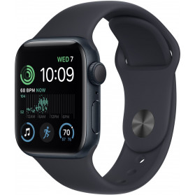 Smartwatch Apple Watch SE 40mm GPS aluminium w kolorze północy z paskiem sportowym w kolorze północy - zdjęcie poglądowe 3