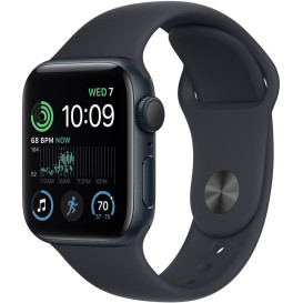 Smartwatch Apple Watch SE MNPL3WB/A - 40mm GPS + Cellular aluminium w kolorze północy z paskiem sportowym w kolorze północy