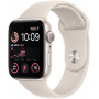 Smartwatch Apple Watch SE 44mm GPS + Cellular alu księżycowa poświata z paskiem sportowym księżycowa poświata - MNPT3WB/A