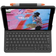 Klawiatura z etui Logitech Slim Folio 920-011413 do iPada 10. gen. - Szare, układ US, bez rysika