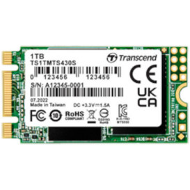 Dysk SSD 256 GB M.2 SATA Transcend M.2 SSD 430S TS256GMTS430S - 2242/SATA III/530-400 MBps