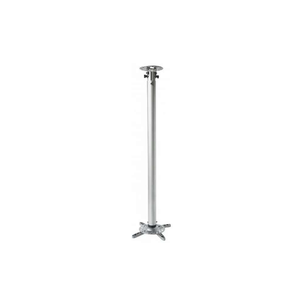 Uchwyt sufitowy do projektora Techly 110-197 cm 301597 - 15 kg, Kolor srebrny | Sklep ITnes.pl - IT for BUSINESS