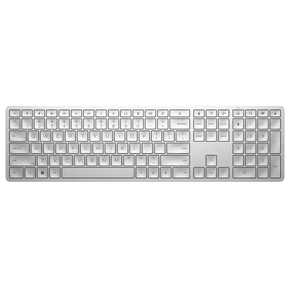 Klawiatura bezprzewodowa HP 970 3Z729AA - Kolor srebrny | Sklep ITnes.pl - IT for BUSINESS