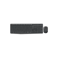 Zestaw bezprzewodowy klawiatury i myszy Logitech MK235 920-007933 - Szara | Sklep ITnes.pl - IT for BUSINESS