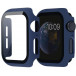 Etui ze szkłem na smartwatch Hi5 Defender HI51020 do Apple Watch 44 - Granatowe