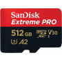 Karta pamięci SanDisk Extreme Pro microSDXC 512GB + adapter SDSQXCD-512G-GN6MA - zdjęcie poglądowe 2