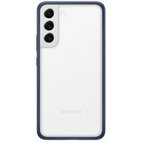 Etui na smartfon Samsung Frame Cover EF-MS906CNEGWW do Galaxy S22+ 5G - Niebieskie, Przezroczyste - zdjęcie 2