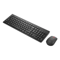 Zestaw bezprzewodowy klawiatury i myszy Lenovo Essential Wireless Combo Gen 2 4X31R64491 - US Euro 103P, Czarny