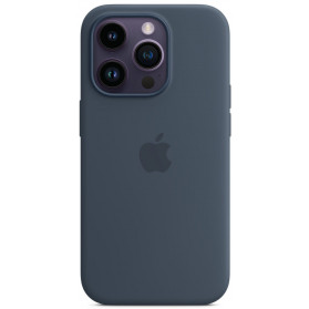 Etui silikonowe Apple Silicone Case z MagSafe MPTF3ZM, A do iPhone 14 Pro - Granatowe - zdjęcie 1