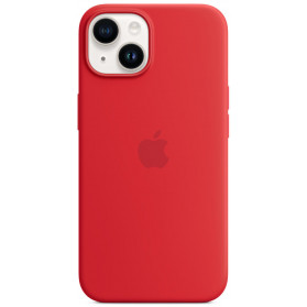 Etui silikonowe Apple Silicone Case z MagSafe MPRW3ZM, A do iPhone 14 - Czerwone - zdjęcie 3