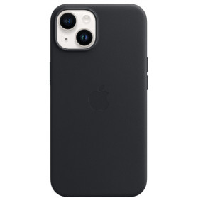 Etui skórzane Apple Leather Case z MagSafe MPP43ZM, A do iPhone 14 - Czarne - zdjęcie 3