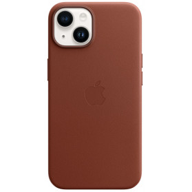 Etui skórzane Apple Leather Case z MagSafe MPP73ZM, A do iPhone 14 - Brązowe - zdjęcie 3