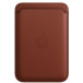 Portfel skórzany Apple Leather Wallet z MagSafe MPPX3ZM/A do iPhone - Brązowy