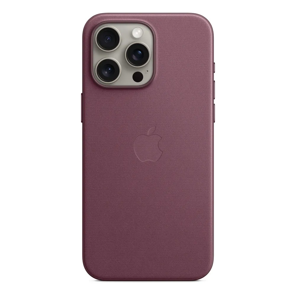 Etui Apple z tkaniny FineWoven z MagSafe MT4X3ZM/A do iPhone 15 Pro Max, Rubinowa morwa | Sklep ITnes.pl, IT for BUSINESS