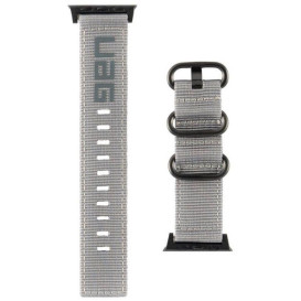 Pasek do smartwatcha UAG Nato Strap 19149C114030 do Apple Watch 40"/38" - Szary