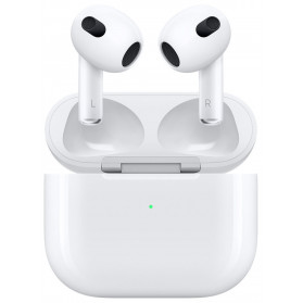 Słuchawki Apple AirPods (3. gen.) z etui Lightning MPNY3ZM/A - Białe