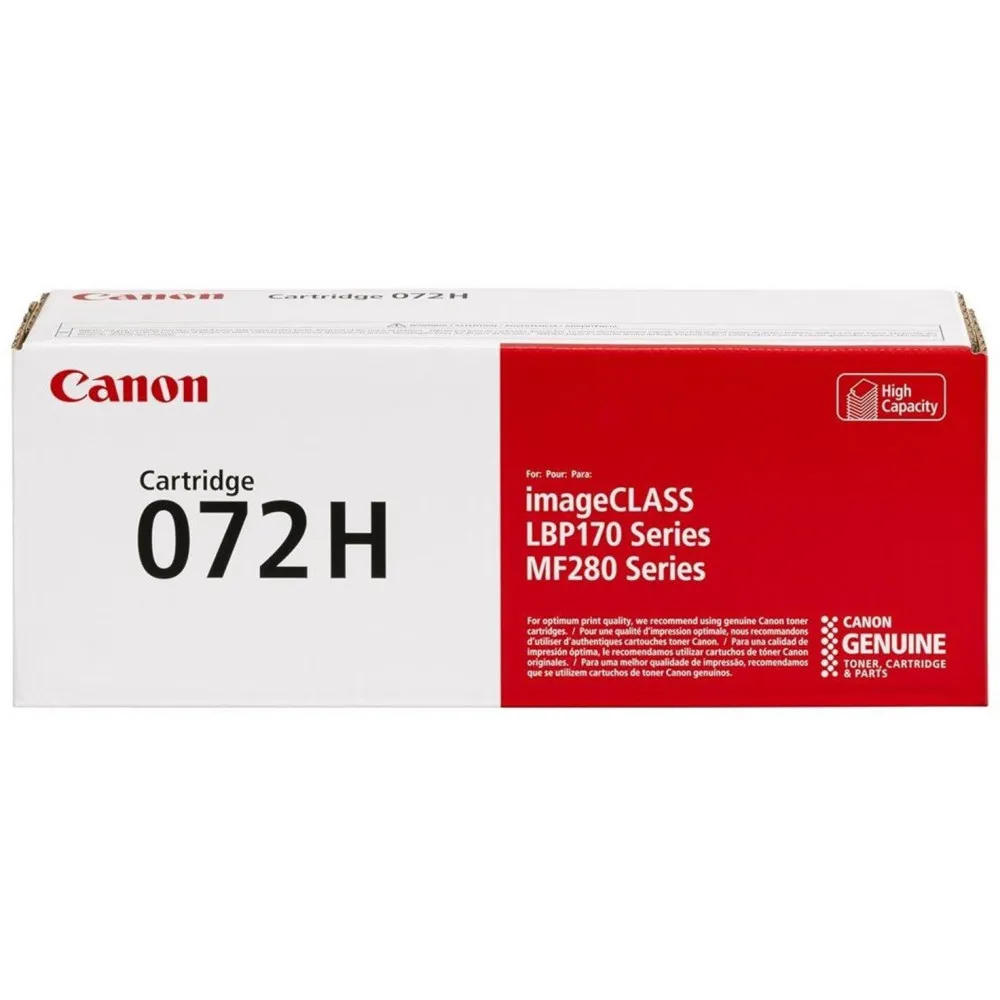 Toner Canon 072H Black 5648C0022 - Oryginał, 4100 stron Toner Canon 072H Black 5648C0022 - Oryginał, 4100 stron
