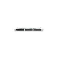 Patchpanel 19" Lanberg PPU6-1048-S - 48 nieekranowanych portów, 1U, KAT. 6, szary