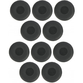 Nauszniki skórzane Jabra Ear Cushions 14101-46 do Evolve 20/30/40/65 - 10 sztuk, Czarne