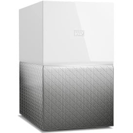 Serwer NAS WD My Cloud Home Duo WDBMUT0040JWT-EESN - Tower/Realtek RTD1296/1 GB RAM/4 TB/2 wnęki/2 lata Carry-in