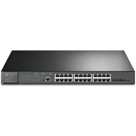 Switch zarządzalny TP-Link TL-SG3428XMP - 24x 10|100|1000Mbps, 4x 10Gbps SFP+, PoE+ 384W, JetStream L2+