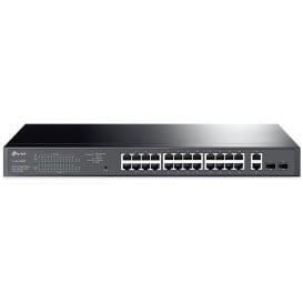 Switch zarządzalny TP-Link TL-SG1428PE - 24x 10|100|1000Mbps, 2x combo 1Gbps RJ45|SFP+, PoE+ 250W, Easy Smart