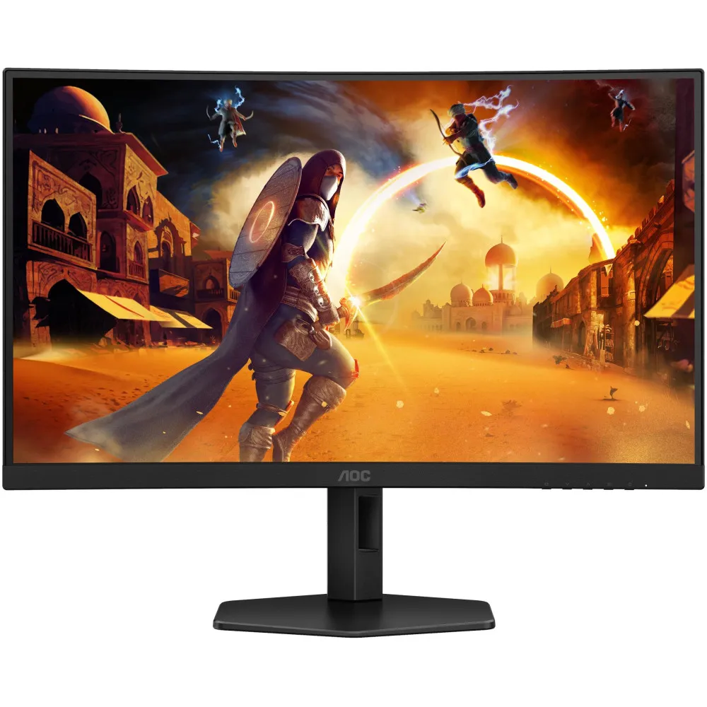 Monitor AOC Gaming CQ27G4X, 27", 2560x1440 (QHD), 180Hz, zakrzywiony, Fast VA, HDR, 1 ms, Czarny | Sklep ITnes.pl, IT for BUSINE