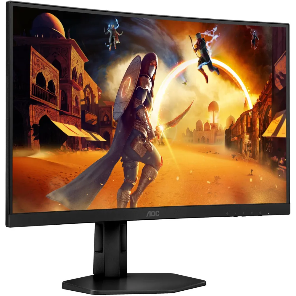 Monitor AOC Gaming CQ27G4X - 27"/2560x1440 (QHD)/180Hz/zakrzywiony/Fast VA/HDR/1 ms/Czarny