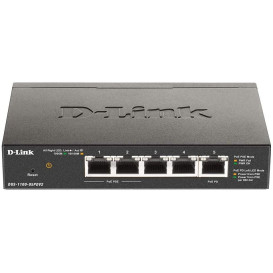 Switch zarządzalny D-Link DGS-1100-05PDV2 - 5x 10|100|1000Mbps, POE