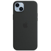 Etui silikonowe Apple Silicone Case z MagSafe MPT33ZM, A do iPhone 14 Plus - Czarne - zdjęcie 1