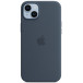 Etui silikonowe Apple Silicone Case z MagSafe MPT53ZM/A do iPhone 14 Plus - Niebieski