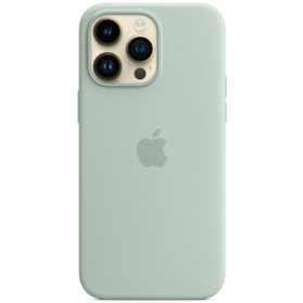 Etui silikonowe Apple Silicone Case z MagSafe MPTY3ZM, A do iPhone 14 Pro Max - Zielone - zdjęcie 1