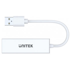 Adapter USB Unitek USB-A ,  RJ45 100Mbps Ethernet U1325AWH - Biały - zdjęcie 2