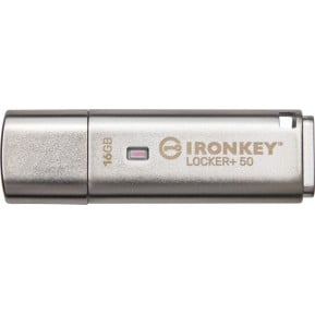 Pendrive Kingston IronKey Locker+ 50 16 GB IKLP50, 16GB - zdjęcie poglądowe 3