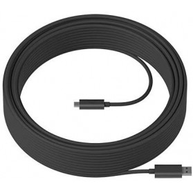Kabel Logitech Strong USB 3.1 939-001805 - 45 m, Czarny