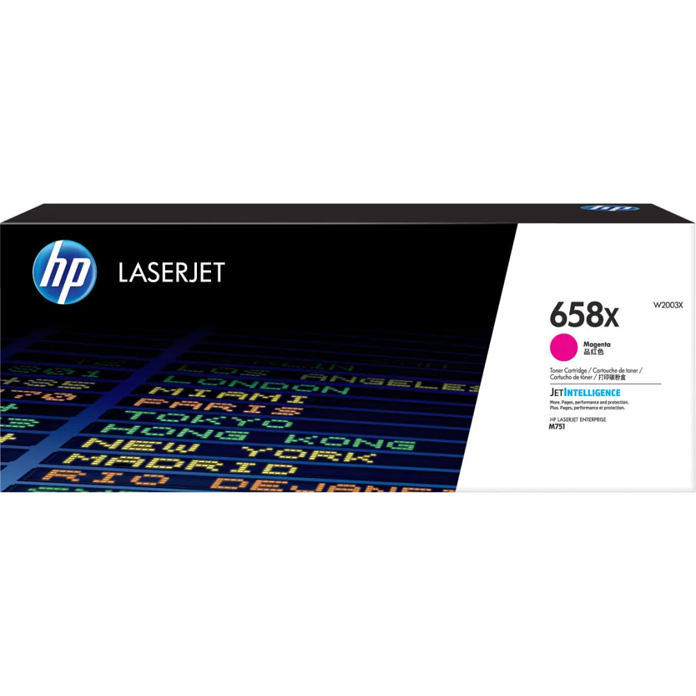 Toner HP 658X Magenta W2003XC - Oryginał, 28000 stron