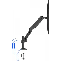 Uchwyt biurkowy na dwa monitory AOC AD110DX - 75 x 75 mm, 100 x 100 mm, 2x 13-32", Czarny