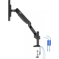 Uchwyt biurkowy na dwa monitory AOC AD110DX - 75 x 75 mm, 100 x 100 mm, 2x 13-32", Czarny