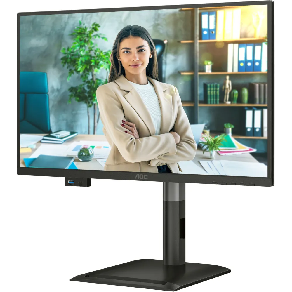 Zdjęcie produktu Monitor AOC 24P4U - 23,8"/1920x1080 (Full HD)/120Hz/IPS/4 ms/pivot/Czarny