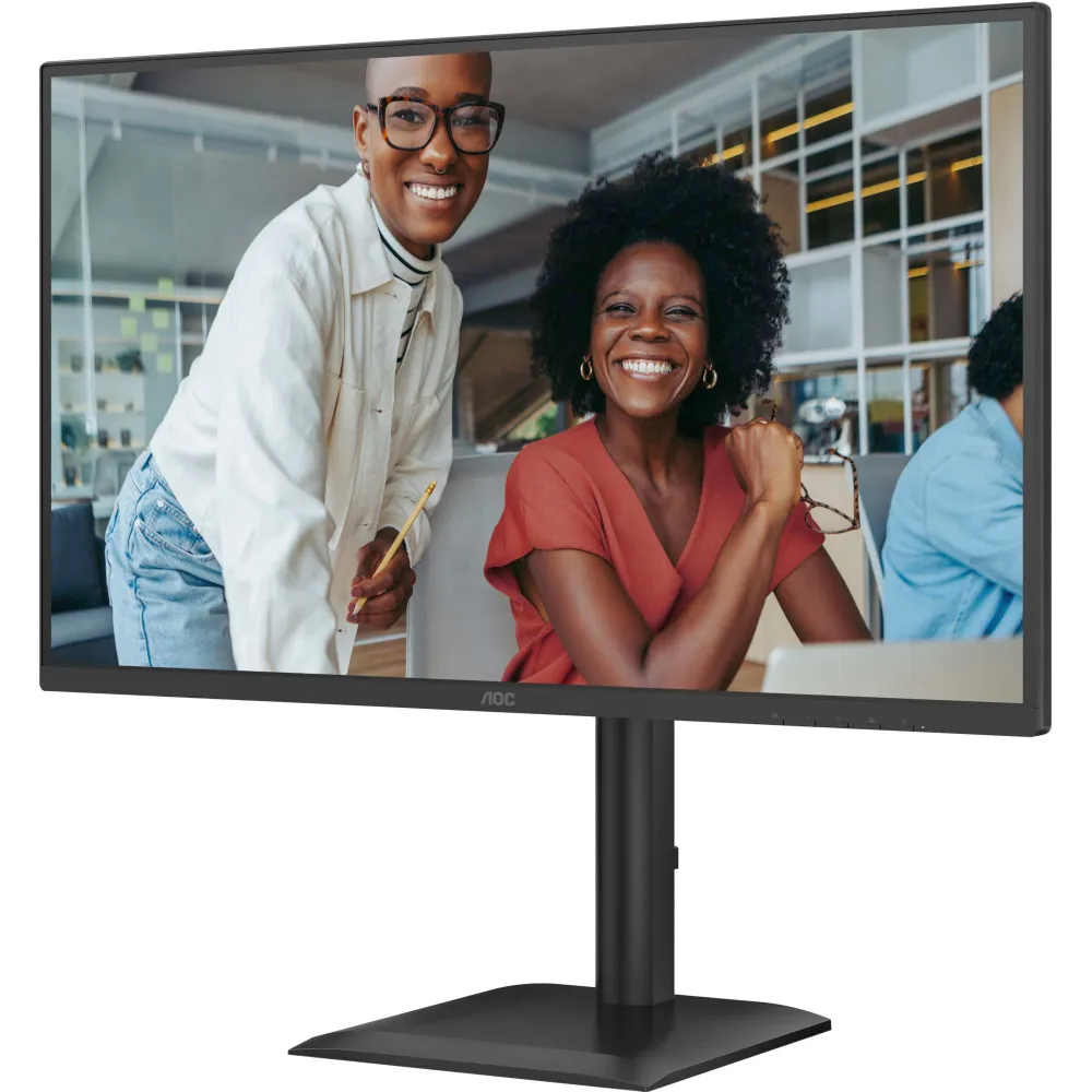 Zdjęcie produktu Monitor AOC Q27E4U - 27"/2560x1440 (QHD)/120Hz/IPS/HDR/4 ms/pivot/Czarny