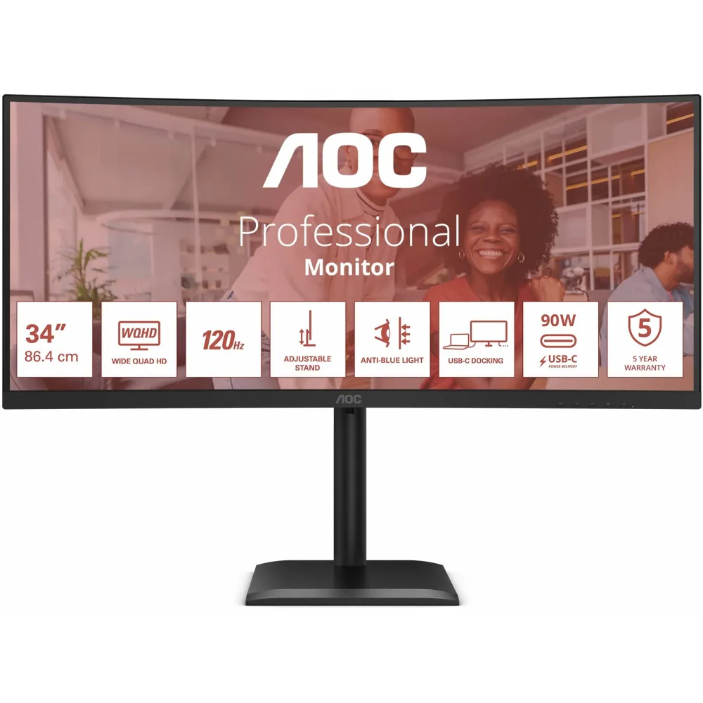 Monitor AOC CU34E4CV - zdjęcie poglądowe 9