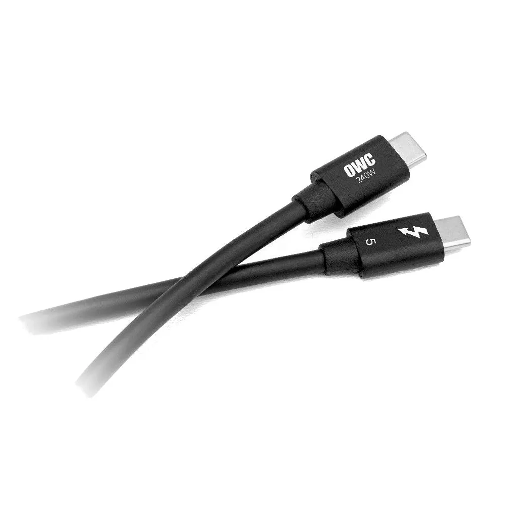 Kabel USB-C Thunderbolt 5 OWC OWCCBLTB5C0.8M - zdjęcie poglądowe 2
