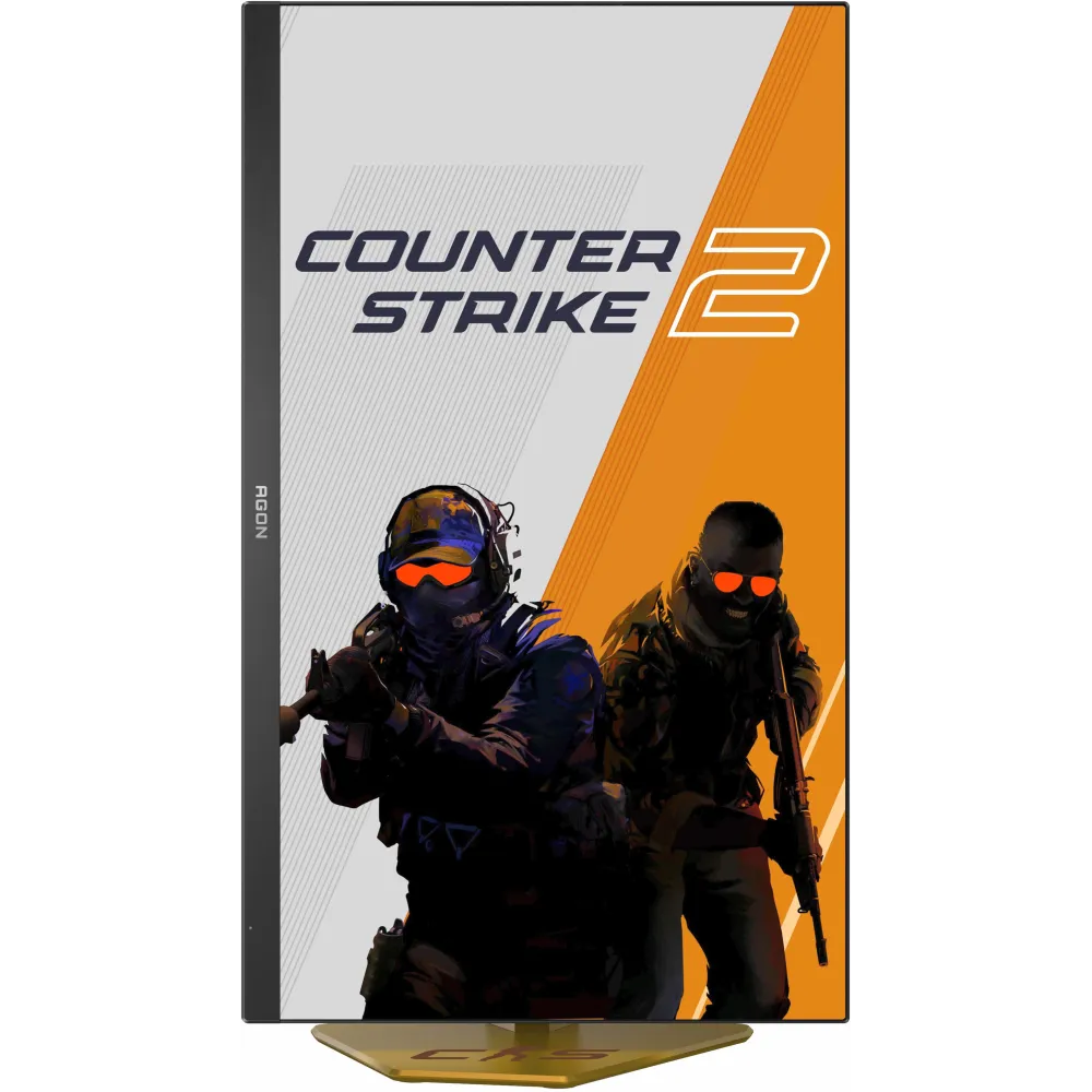 Monitor AOC Agon Pro CS24A - 24"/1920x1080 (Full HD)/610Hz/Ultra-Fast TN eSports/HDR/0,5 ms/pivot/Czarno-złoty